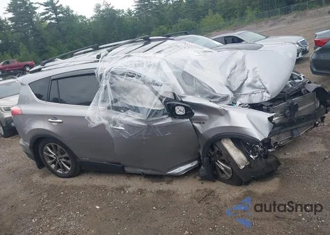 2017 Toyota Rav4 Hybrid Limited из США, поврежденный, VIN JTMDJREV1HD106744